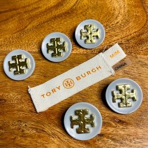 5 Piece Tory Burch Replacement Button Set 3/4 inch